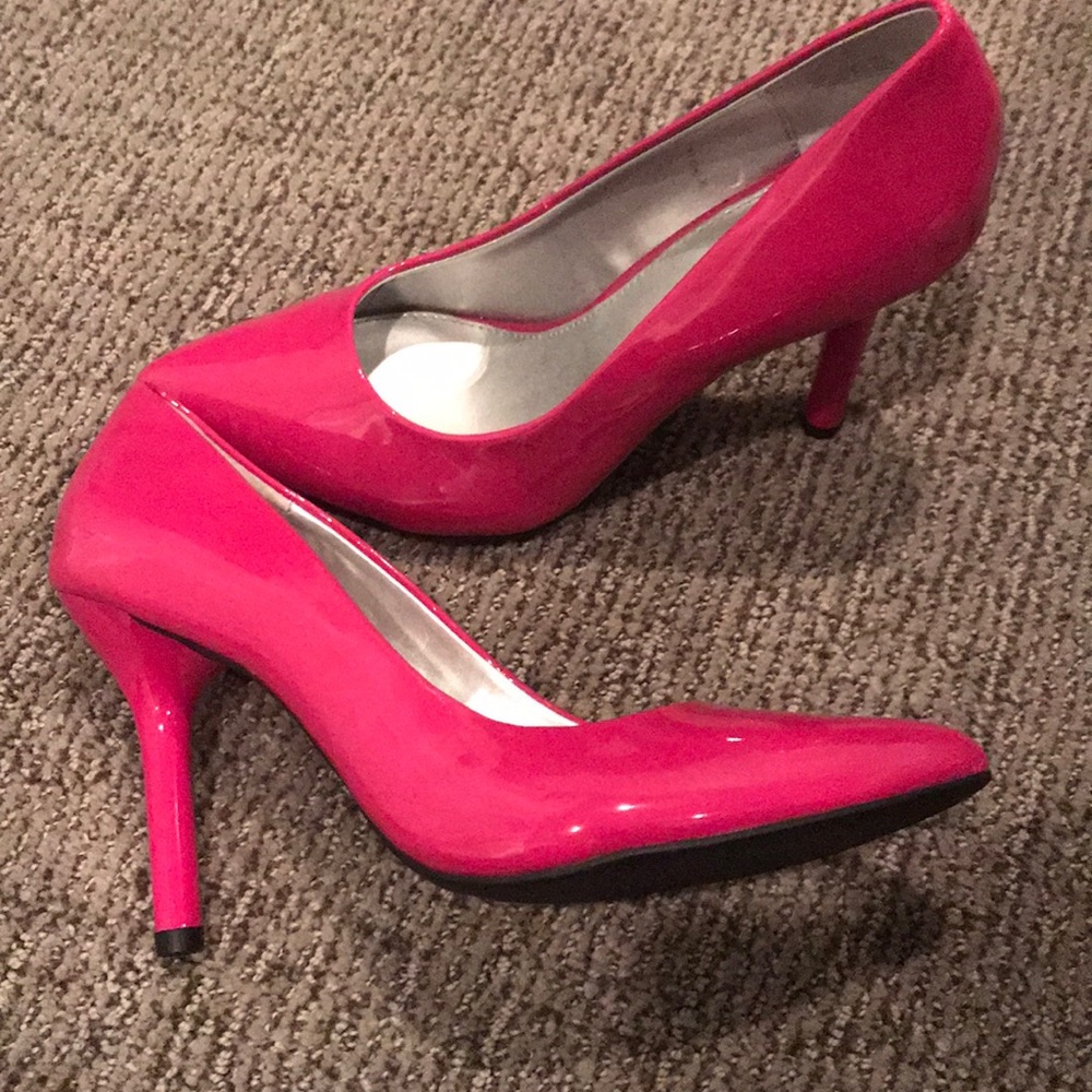 Hot Pink High Heels